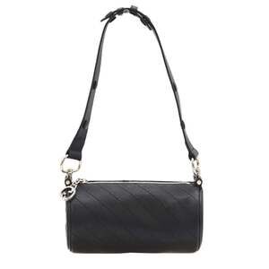 GUCCI Black Leather Shoulder Bag